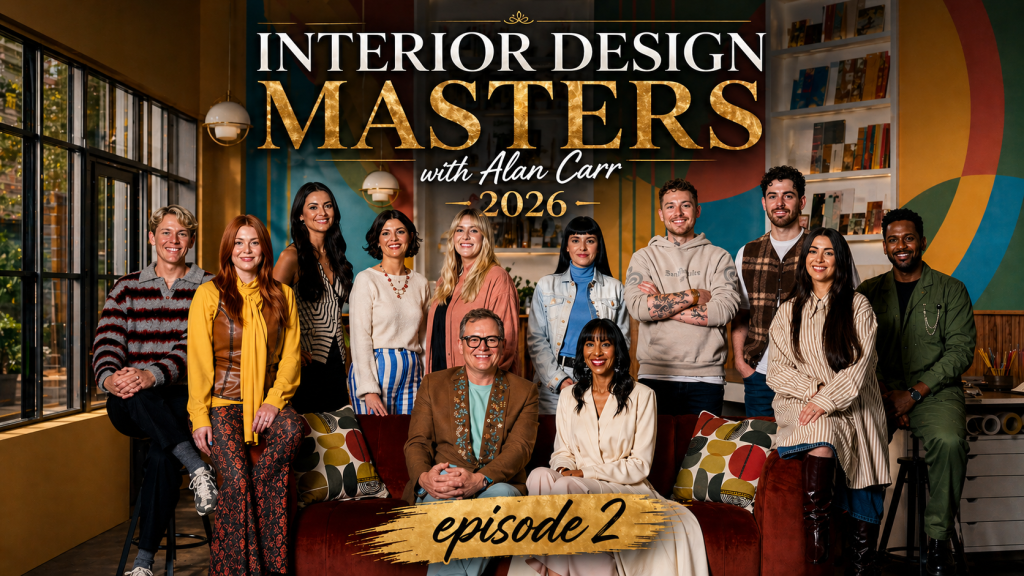 Interior Design Masters with Alan Carr 2026 episode 2